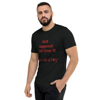 Shit Happens Tri-Blend Short sleeve t-shirt - Thumbnail 4