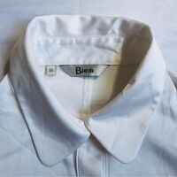 White Collared Blouse Horror Game Protagonist  | Vintage Y2K Fairy Grunge Inspired | Short sleeves Schoolgirl Uniform - Thumbnail 1