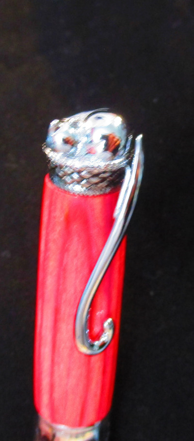 #24 Pink and Chrome Cat Lover