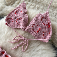 Strawberry Crochet Top & Skirt Co-Ord - Thumbnail 4