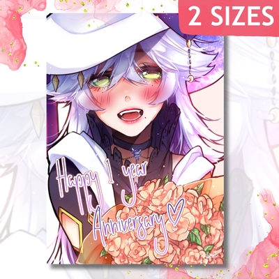 Chiia anniversary a5 & a4 prints