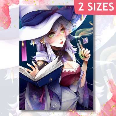 Chiia witch a5 & a4 prints