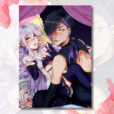 Chiia & khan a5 print