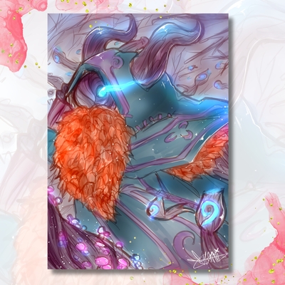 Elderwood bard a5 print