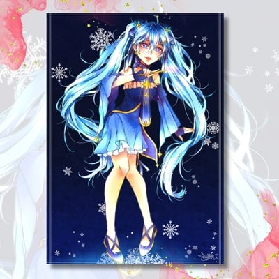 Hatsune Miku Winter A5 Print
