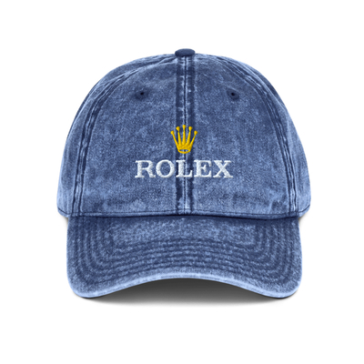 R o l e x blue denim cap - Thumbnail 2