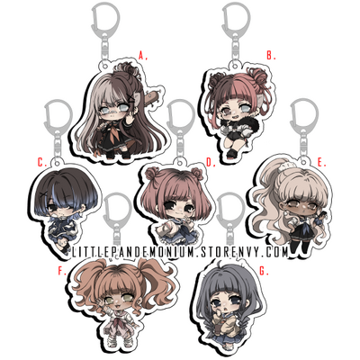 Original characters-  keychains