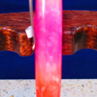 #54 edc brass orange / pink ice