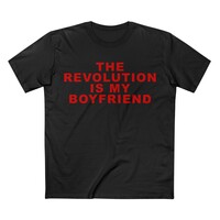 Free Shipping-THE REVOLUTION IS MY BOYFRIEND TEE - Thumbnail 2