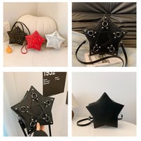 Y2K Star Shaped Novelty Shoulder Bag - Thumbnail 8