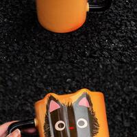 Creative Cat Mug Water Cup Practical Cup - Thumbnail 7