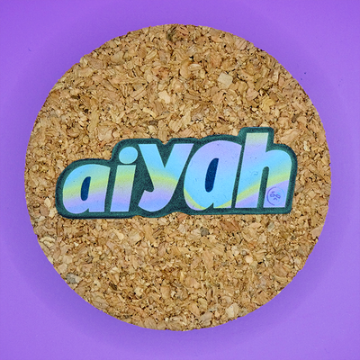 Aiyah vinyl sticker