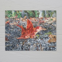 "First Signs Of Fall" Nature Inspired Artwork By N.E.Thompson, Art Print - Thumbnail 1