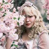 Free Worldwide airmail pink rose and sea OP bust 95 cm length 135 cm - Thumbnail 2