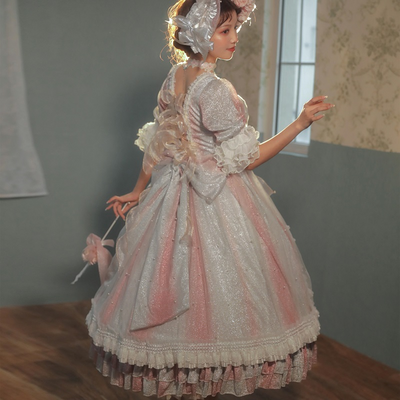 Free worldwide airmail pink rose and sea op bust 95 cm length 135 cm