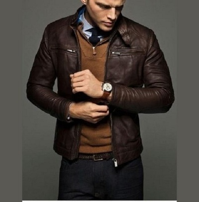Fashion Leather Jacket For Men, Shirt Style Jacket Men