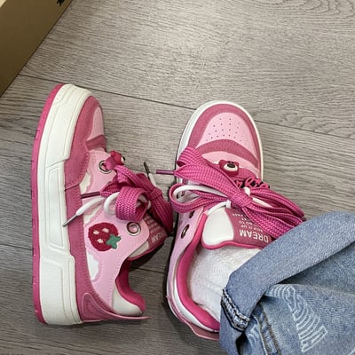 Strawberry sneakers