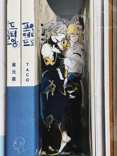 Kaveh & Alhaitham Bookstand