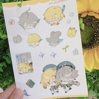 Kaveh & Alhaitham sticker sheet  - Thumbnail 1