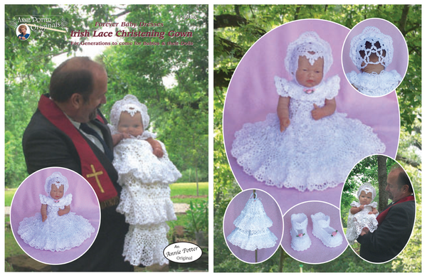 "Irish Lace Christening Gown" PDF