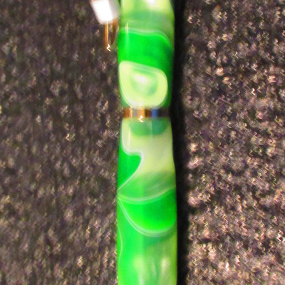 #172 slim edc green lava lamp