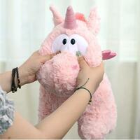 Pink Angel Unicorn Plush Toy - Thumbnail 1