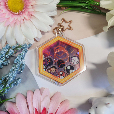 Spiderverse shaker charm