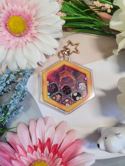 Spiderverse Shaker Charm