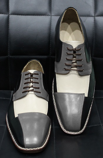 New Men's Handmade Formal Shoes Multi colored Leather Lace up Stylish Dress & Casual Wear Boots