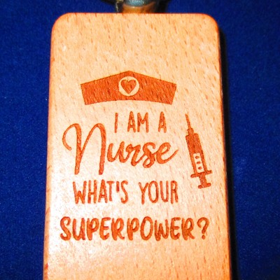 #217 nurse keyring