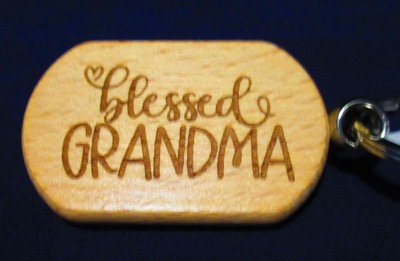 #218 Blessed Grandma Keyring