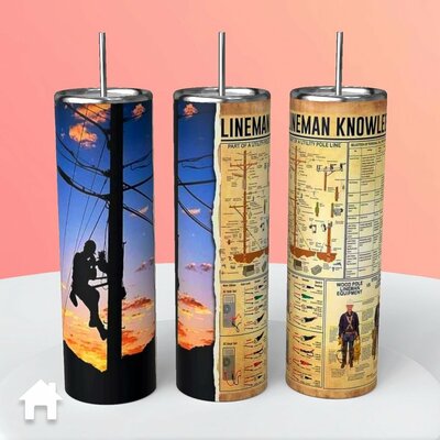 Lineman knowledge tumbler