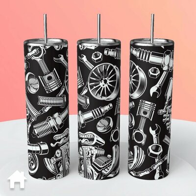 Automotive spark plug bolt shaft parts tumbler