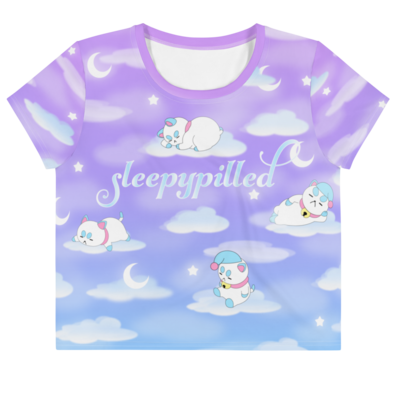 Sleepypilled crop tshirt