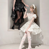 Summer pumpkin pants cake shorts leggings anti-exposure multi-layer tutu skirt - Thumbnail 4