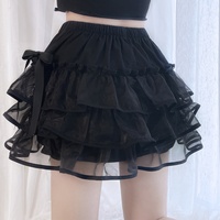 Summer pumpkin pants cake shorts leggings anti-exposure multi-layer tutu skirt - Thumbnail 8