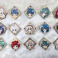 Fire Emblem 1.5" Wooden Pins - Thumbnail 2