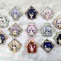 Honkai Star Rail 1.5" Wooden Pins - Thumbnail 2