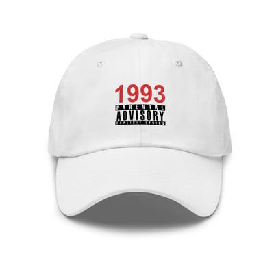 1993 PARENTAL ADVISORY EXPLICIT LYRICS CAP