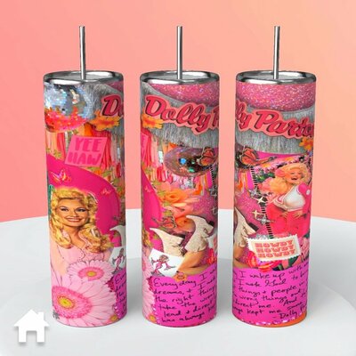 Dolly parton yee haw howdy tumbler