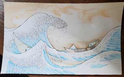 The Great Spud Wave off Kanagawa