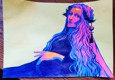 Florence + The Machine Painting