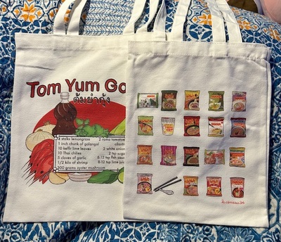 Thai Soup Canvas Bag! 