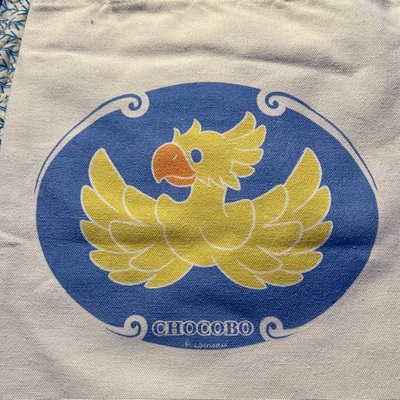 Chocobo stop canvas bag! 