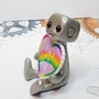 Don't Be A D*ck Robot Figurine Resin Art Toy Happy Mental Health and Boundaries Kawaii Desk Buddy-1