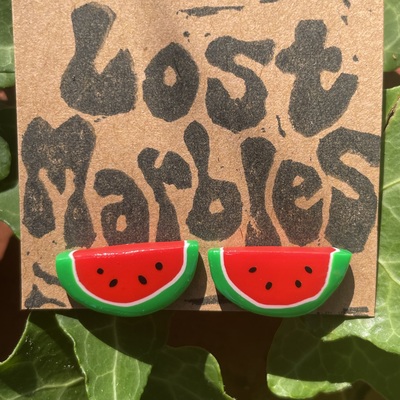 Watermelon Earrings