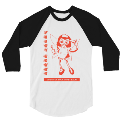 0% Fun Baseball Tee