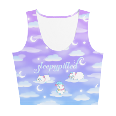 sleepypilled crop top