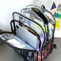 *Free Shipping*HARAJUKU CLEAR BACKPACK - Thumbnail 9