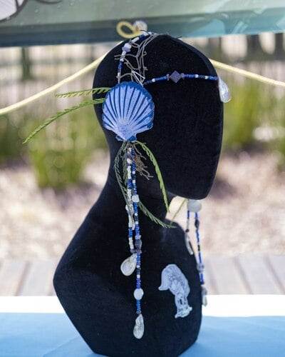 Navy Blues Deluxe Headdress
